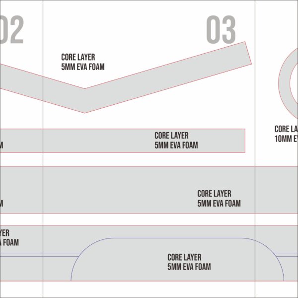 Prop Pattern: Gold Ship Accessories from Uma Musume Pretty Derby Cosplay Template Blueprint PDF
