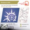 Prop Pattern: Khaslana's Halo from Honkai Star Rail Cosplay Template Blueprint PDF