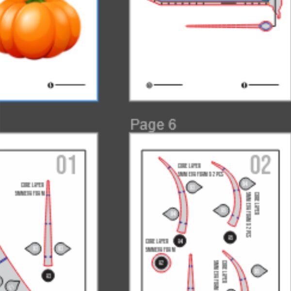 Prop Pattern: Pumpkin Basic Pattern Template PDF