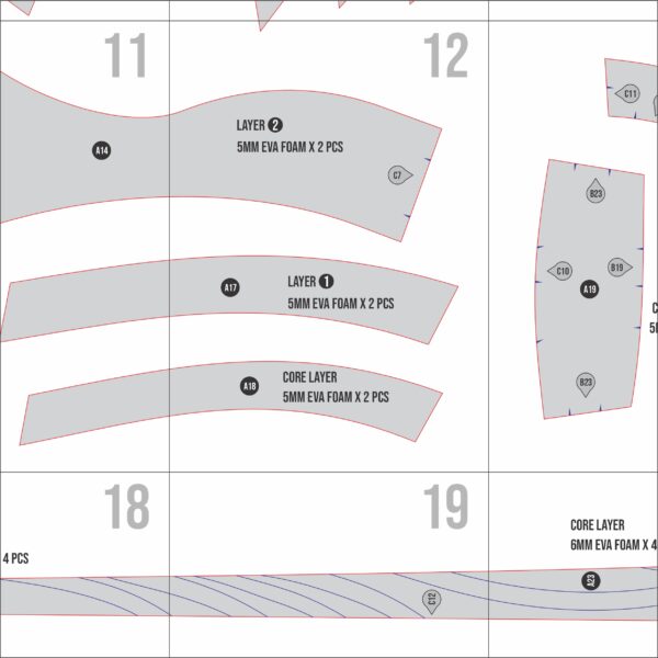 Pure Vessel Mask, Armor and Sword Prop Pattern Template – EVA Foam Pattern for Cosplay & DIY Builds Inspired by Hollow Knight