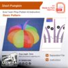 Short Pumpkin Prop Pattern Template – EVA Foam Basic Pattern for Cosplay & DIY Builds