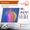 Ugly Pumpkin Base Prop Pattern Template – EVA Foam Pattern for Cosplay & DIY Builds or Jack O Lantern Halloween Cosplay