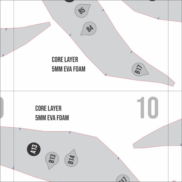 Ugly Pumpkin Base Prop Pattern Template – EVA Foam Pattern for Cosplay & DIY Builds or Jack O Lantern Halloween Cosplay