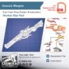 Anaxa Weapon Prop Pattern Template – EVA Foam Pattern for Cosplay & DIY Builds Inspired by Honkai Star Rail