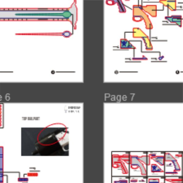 Fiammetta Grenade Launcher Prop Pattern Template – EVA Foam Pattern for Cosplay & DIY Builds Inspired by Arknights