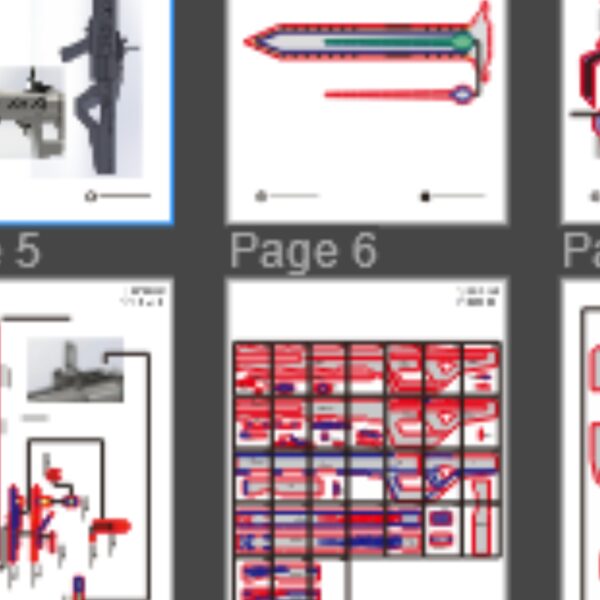 Fiammetta Gun Prop Pattern Template – EVA Foam Pattern for Cosplay & DIY Builds Inspired by Arknights