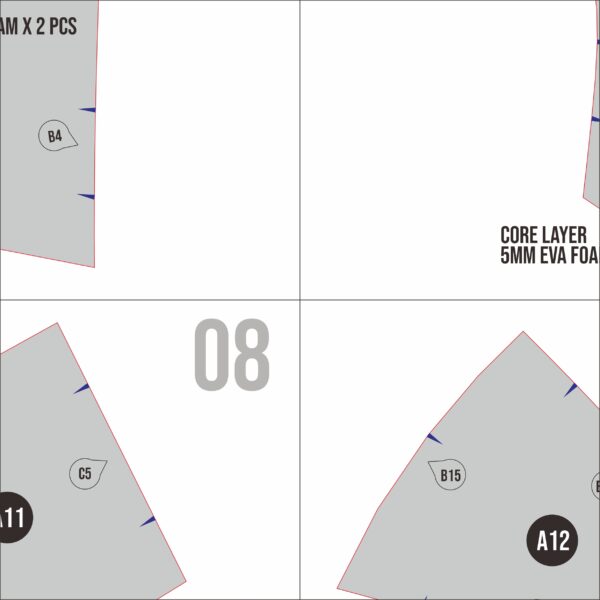 Lace Helmet Prop Pattern Template – EVA Foam Pattern for Cosplay & DIY Builds Inspired by Hollow Knight