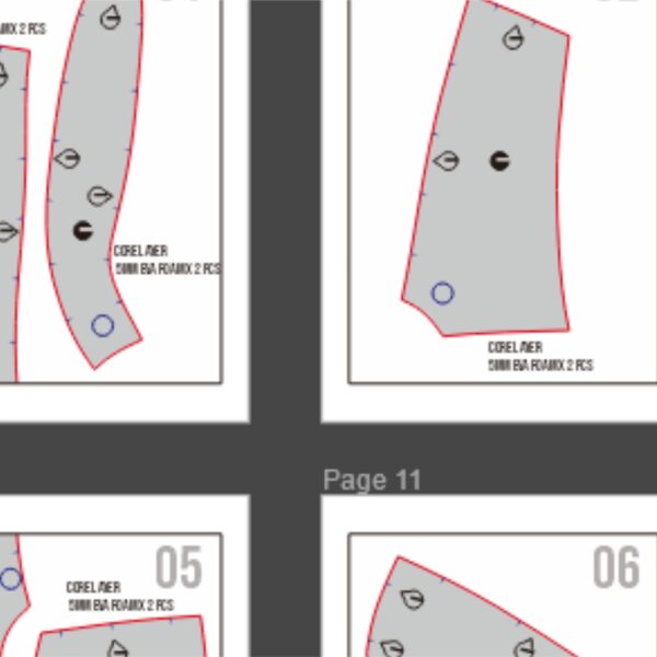 Luffy Colosseum Helmet Prop Pattern Template – EVA Foam Pattern for Cosplay & DIY Builds Inspired by One Piece