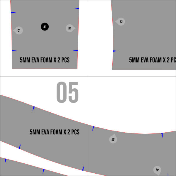 Space Helmet 3 Space Helmet Prop Pattern Template – EVA Foam Basic Pattern for Cosplay & DIY Builds