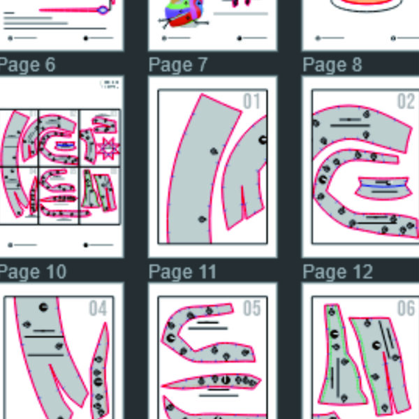 The Grinch Helmet Prop Pattern Template – EVA Foam Pattern for Cosplay & DIY Builds Inspired by The Grinch
