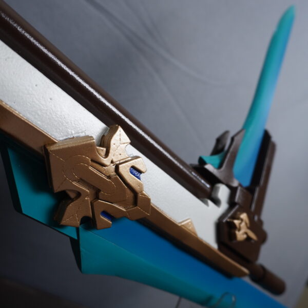 Bronya Gun Honkai Star Rail for Bronya Cosplay EVA Foam Prop for Costume or Wall Decoration