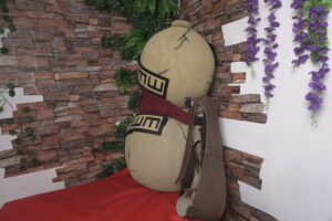 DSC07067 Gaara Gourd Naruto for Gaara Cosplay EVA Foam Prop for Costume or Wall Decoration