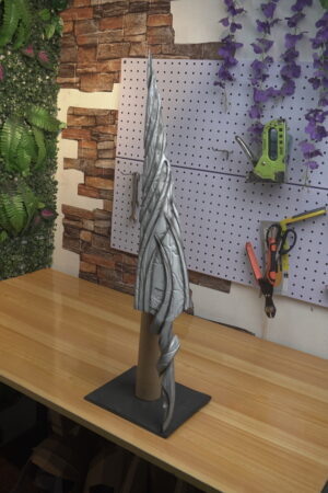 DSC08263 Nail Sword Hollow Knight for The Knight Cosplay EVA Foam Prop for Costume or Wall Decoration