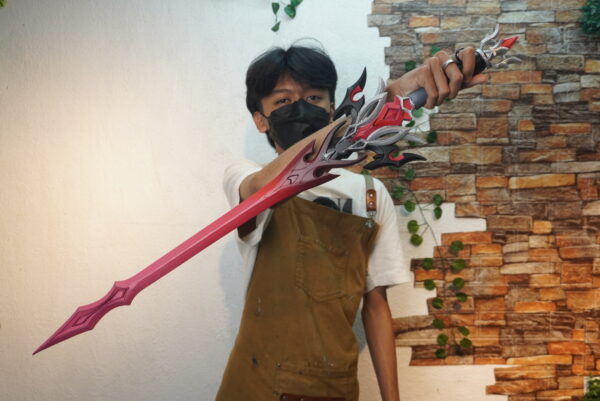 Durin Sword Genshin Impact for Durin Cosplay EVA Foam Prop for Costume or Wall Decoration