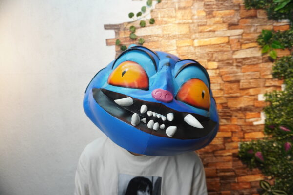 Derpy Helmet K-Pop Demon Hunters for Derpy Cosplay EVA Foam Prop for Costume or Wall Decoration