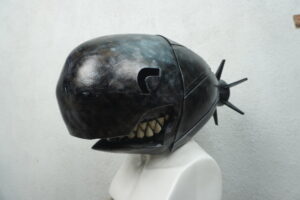 Bomb Devil Helmet Chainsaw Man for Reze Cosplay EVA Foam Prop for Costume or Wall Decoration