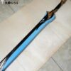 Emerald Of Genesis LED Sword Wuthering Waves for Rover Cosplay EVA Foam Prop for Costume or Wall Decoration