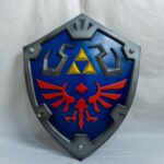 Hylian Shield The Legend of Zelda for Link Cosplay EVA Foam Prop for Costume or Wall Decoration