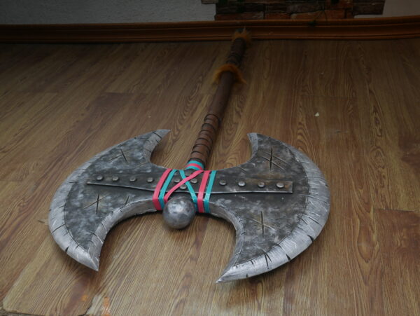 P1050268 Astrid Axe How To Train Your Dragon for Astrid Cosplay EVA Foam Prop for Costume or Wall Decoration