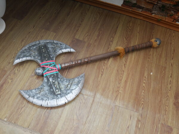 P1050275 Astrid Axe How To Train Your Dragon for Astrid Cosplay EVA Foam Prop for Costume or Wall Decoration