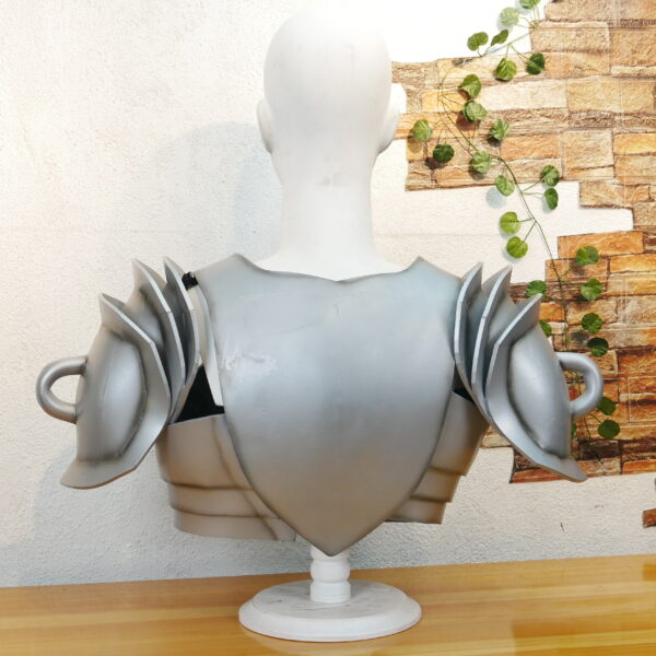 P1350585 Pure Vessel Helmet and Armor Hollow Knight for Pure Vessel Cosplay EVA Foam Prop for Costume or Wall Decoration