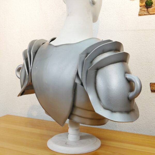 P1350592 Pure Vessel Helmet and Armor Hollow Knight for Pure Vessel Cosplay EVA Foam Prop for Costume or Wall Decoration