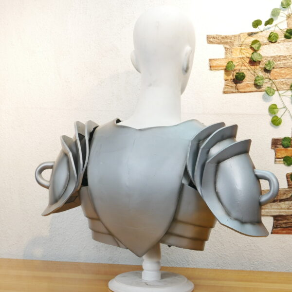 P1350594 Pure Vessel Helmet and Armor Hollow Knight for Pure Vessel Cosplay EVA Foam Prop for Costume or Wall Decoration