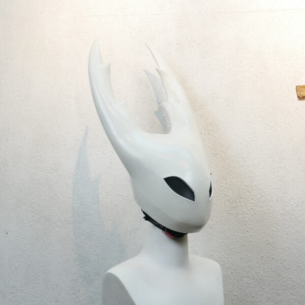P1350624 Pure Vessel Helmet and Armor Hollow Knight for Pure Vessel Cosplay EVA Foam Prop for Costume or Wall Decoration