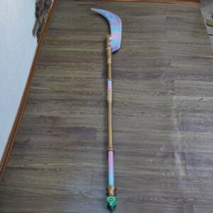 Mira Polearm K-Pop Demon Hunters for Mira Cosplay EVA Foam Prop for Costume or Wall Decoration