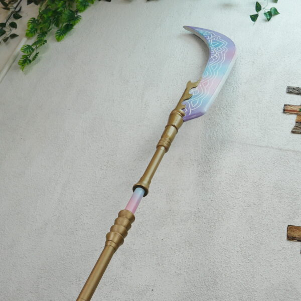 Mira Polearm K-Pop Demon Hunters for Mira Cosplay EVA Foam Prop for Costume or Wall Decoration