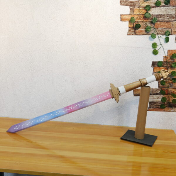 P1370090 Rumi Sword K-Pop Demon Hunters for Rumi Cosplay EVA Foam Prop for Costume or Wall Decoration