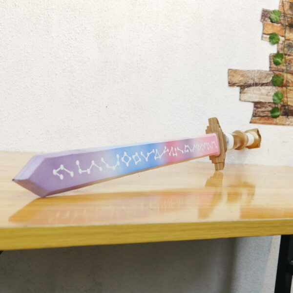 P1370109 Rumi Sword K-Pop Demon Hunters for Rumi Cosplay EVA Foam Prop for Costume or Wall Decoration