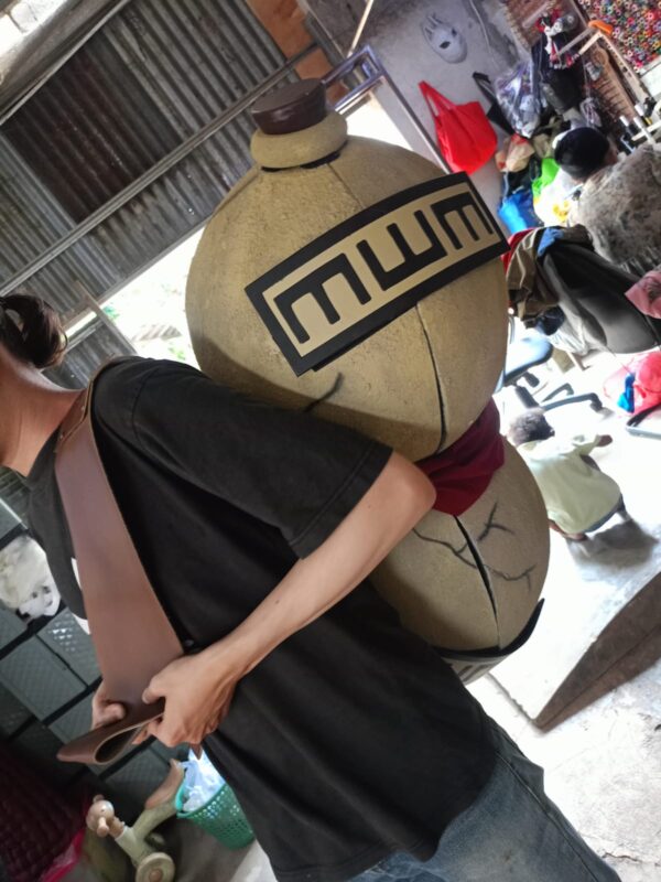 Gaara Gourd Naruto for Gaara Cosplay EVA Foam Prop for Costume or Wall Decoration