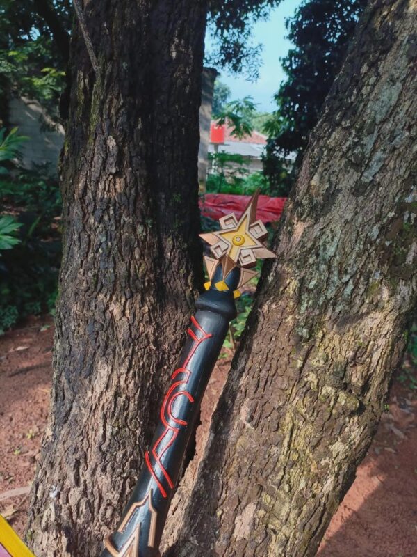 Mavuika Claymore Thousand Blazing Suns Genshin Impact for Cosplay or Wall Decoration