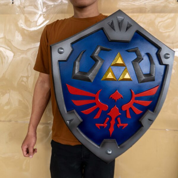 Hylian Shield The Legend of Zelda for Link Cosplay EVA Foam Prop for Costume or Wall Decoration
