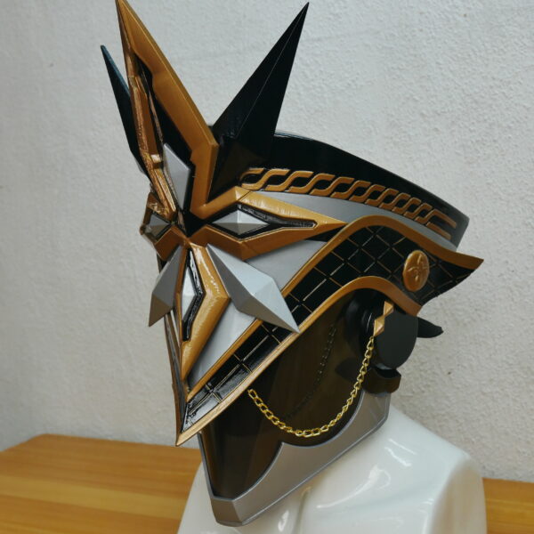 Capitano Mask 3D Genshin Impact EVA Cosplay Prop for Costume or Display