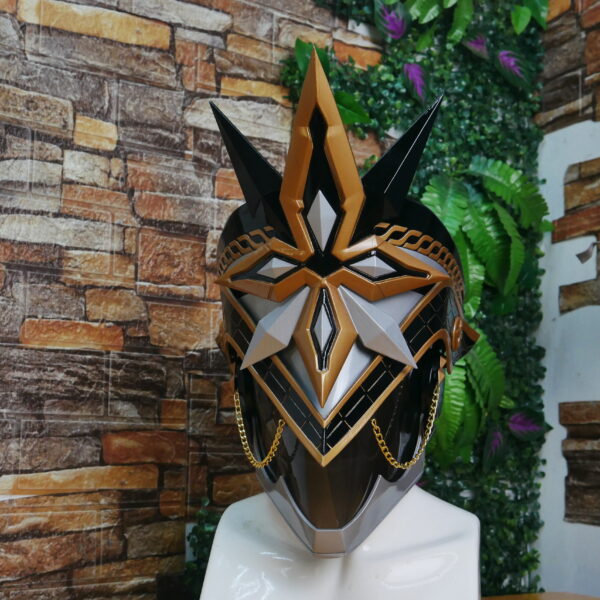 Capitano Mask 3D Genshin Impact EVA Cosplay Prop for Costume or Display