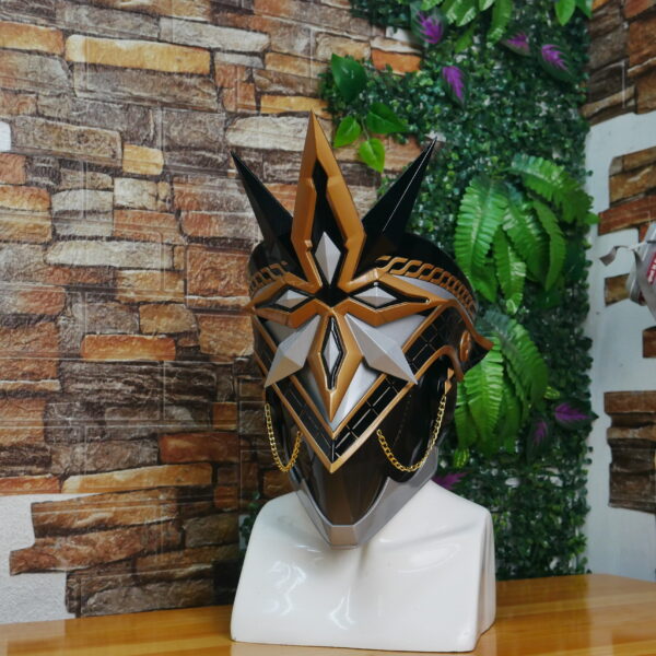Capitano Mask 3D Genshin Impact EVA Cosplay Prop for Costume or Display