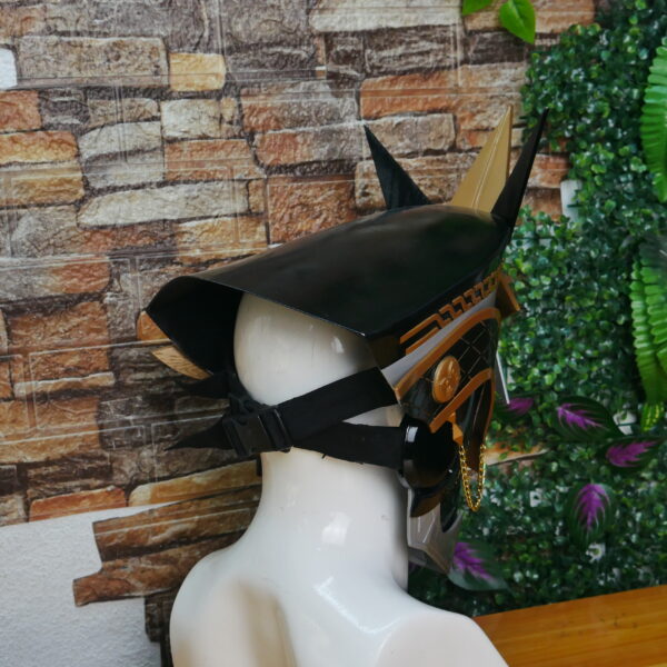 Capitano Mask 3D Genshin Impact EVA Cosplay Prop for Costume or Display