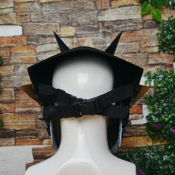 Capitano Mask 3D Genshin Impact EVA Cosplay Prop for Costume or Display