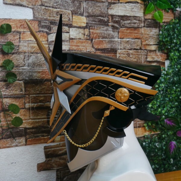 Capitano Mask 3D Genshin Impact EVA Cosplay Prop for Costume or Display