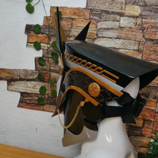 Capitano Mask 3D Genshin Impact EVA Cosplay Prop for Costume or Display