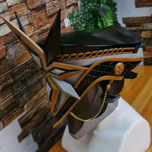 Capitano Mask 3D Genshin Impact EVA Cosplay Prop for Costume or Display