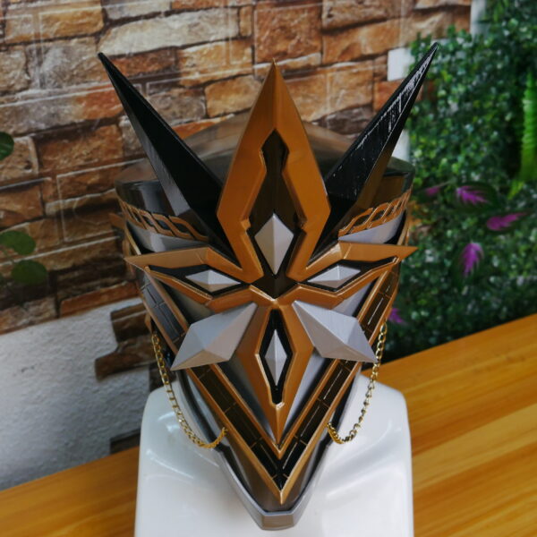 Capitano Mask 3D Genshin Impact EVA Cosplay Prop for Costume or Display