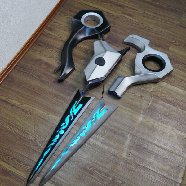 Riyo’s Reaper Scissors LED Gachiakuta EVA Foam Cosplay Prop Weapon