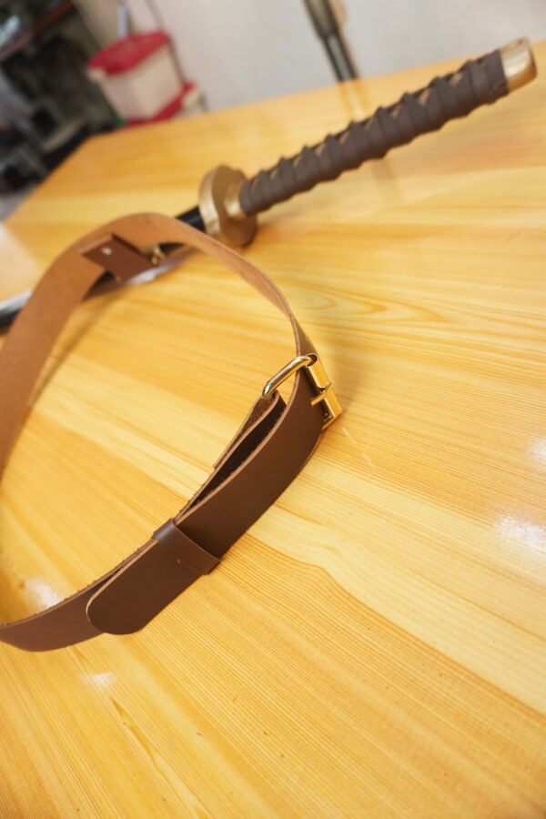 Chunchunmaru Sword, Sheath and Belt KonoSuba Cosplay Prop for Costume or Display