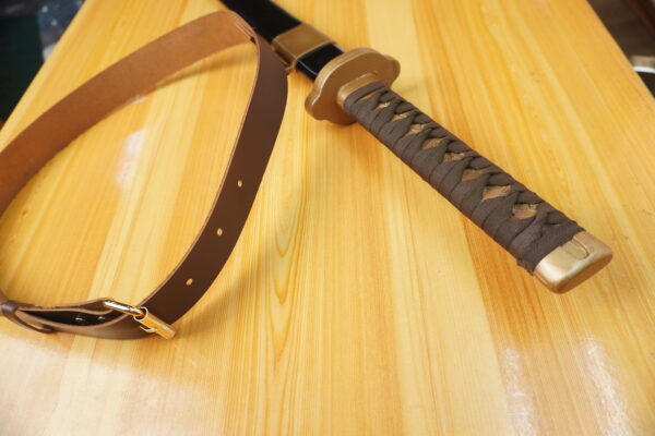 Chunchunmaru Sword, Sheath and Belt KonoSuba Cosplay Prop for Costume or Display