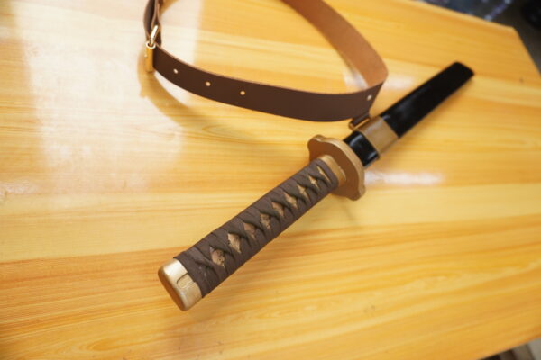 Chunchunmaru Sword, Sheath and Belt KonoSuba Cosplay Prop for Costume or Display