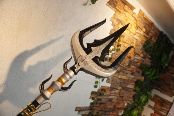 Lunafreya Trident Trident of the Oracle Final Fantasy XV EVA Foam Prop for Cosplay Costume or Wall Decoration