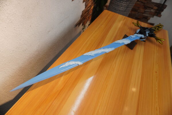 Fleurdelys Sword LED Wuthering Waves for Cartethyia Cosplay Acrylic Prop for Costume or Wall Decoration